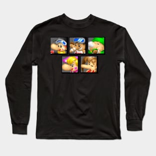 Snowboard Kids Portraits Long Sleeve T-Shirt